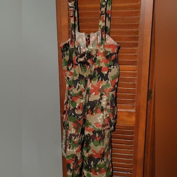 Authentic vintage Swiss Alpenflage camo field pants - Picture 1 of 7